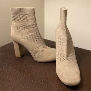 Nude slipper bootie from Zara